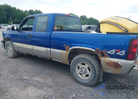 2004 Chevrolet Silverado 1500 Ls from USA, damaged, VIN 1GCEK19T34Z156036